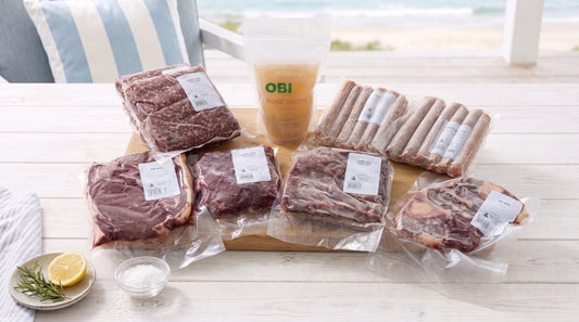 Obi Essentials – 6kg Pasture-Raised Maleny Beef Box